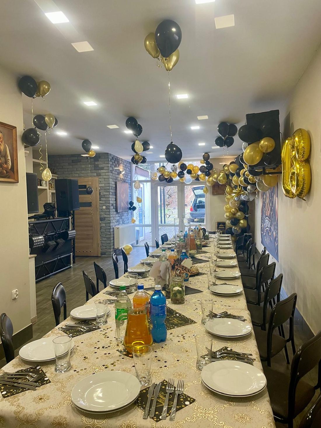 Sala bankietowa na 36 osób – organizacja imprez, Nowy Kościół koło Złotoryi