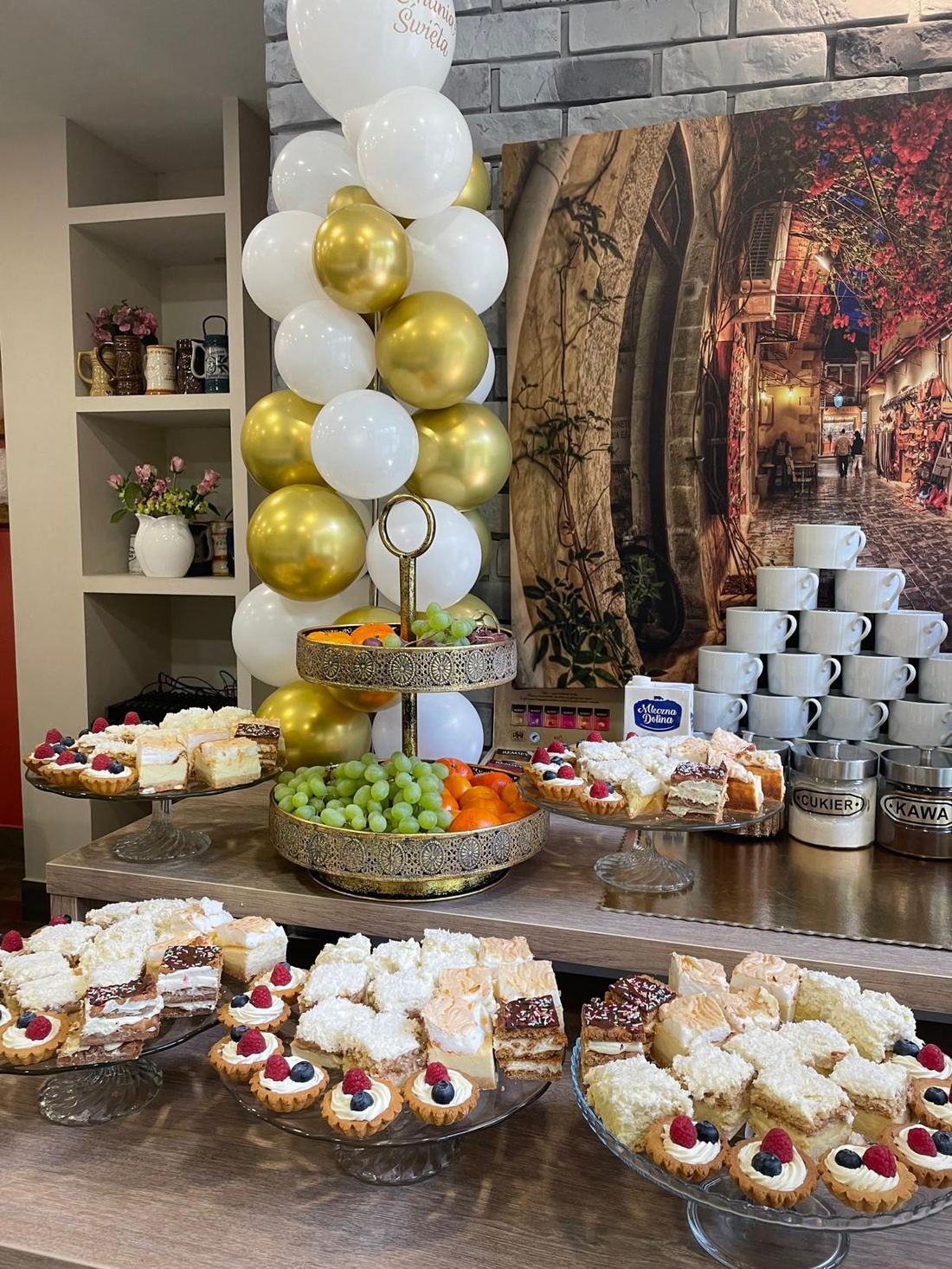 Słodki stół na przyjęcie – Agroturystyka u Zygmunta