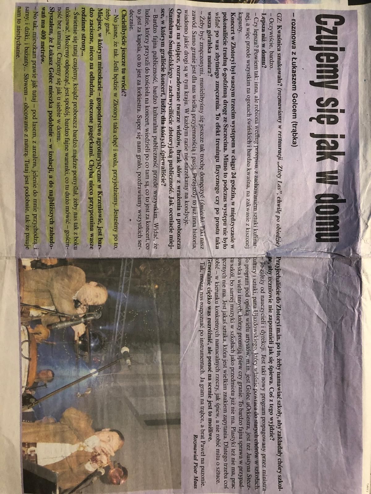 Szyld Agroturystyka u Zygmunta